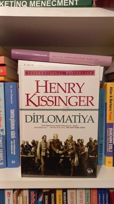 DİPLOMATİYA HENRY KISSINGER SALAM ŞƏKİLDƏ GÖRDÜYÜNÜZ KİTABI ƏLDƏ