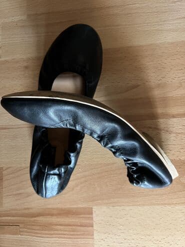 Basanoşka və səndəllər: Ölçü: 38, rəng - Qara, İşlənmiş — 2