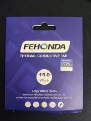 veten komputer: Thermal Conductive Pad 100×100×1.0 100×100×1.5 100×100×2.0 — 1