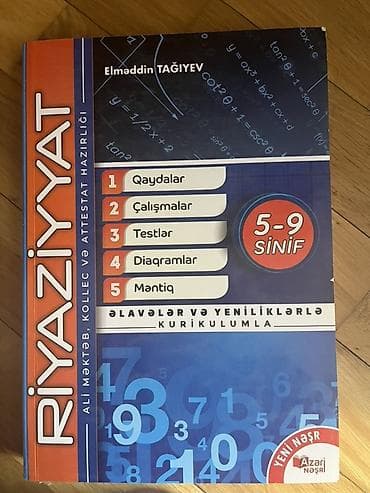 Велосипеды: Məhsul: Elməddin Tağıyev – Riyaziyyat və Həndəsə hazırlıq kitabları — 2