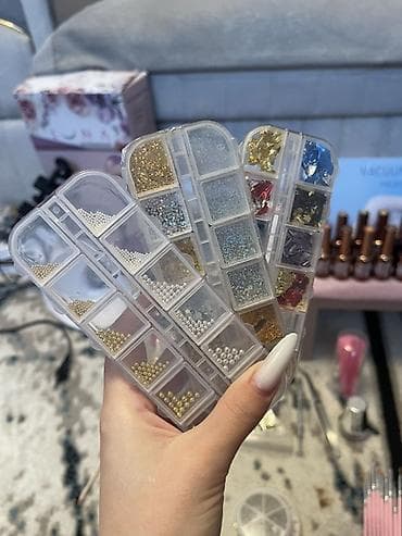 Bədənə qulluq: Dırnaq üçün gel lak, İşlənmiş, Pulsuz çatdırılma — 2