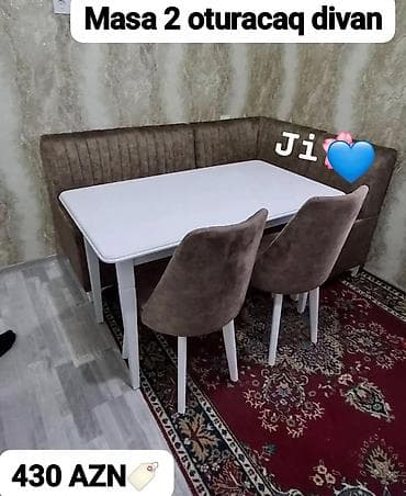 metbex divan desti: Divan və masa dəstləri — 1