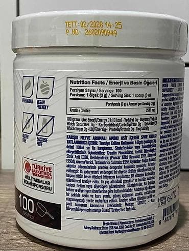 Maskalar, eynəklər: Kreatin Protein Ocean, Çəki: 201 - 500 g, Yeni — 8