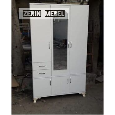 isqaf: Yeni, Açılan, 3 qapılı Düz dolab, Dolab-asılqan — 5