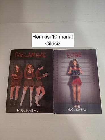 N.G. Kabal – Saklambaç seriyası (2 kitab) (Cildsiz)(işlənmiş 1-ci — 1