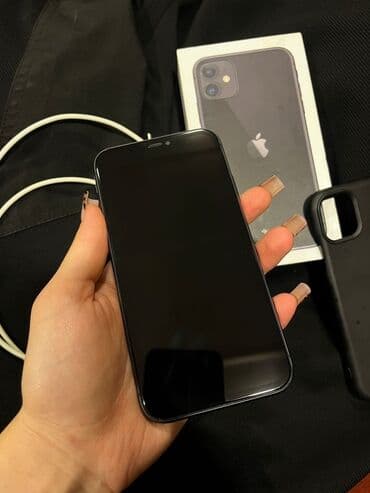 iphone 11 qiymeti 2 ci el: IPhone 11, Qara, Face ID — 6