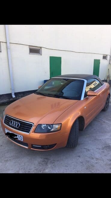 фольксваген новый кузов: Audi A4: 1.8 л | 2004 г. Кабриолет — 8