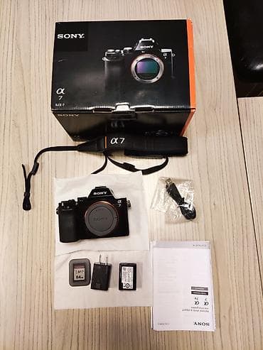 transcend: Sony Alpha A7 full frame fotoaparat probeg : 626 yeni kimidir,çox — 1