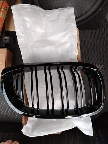 ucuz masin: BMW ön radiator barmaqlığı (iki hissə – sol və sağ) - Dizayn: “double — 2