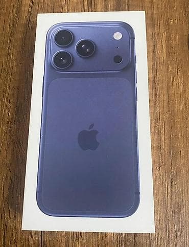 17 pro max: IPhone 17 Pro, 256 GB, Mavi, Zəmanət, Face ID — 2