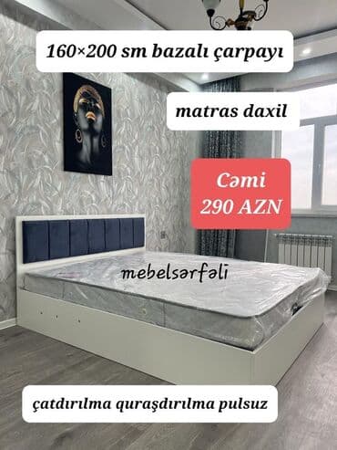 Çarpayılar: Mebel Yataq destleri carpayilar Taxt kravat Reng secimi var