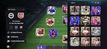 Velosiped ehtiyyat hissələri: FC mobil hesabı – yüksək GEN-li komanda və zəngin kart kolleksiyası — 2