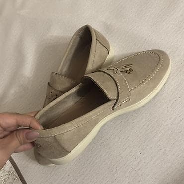 Мокасины и лоферы: Размер: 38, цвет - Бежевый, Новый — 4