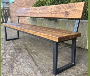 скамейка для прихожей: Qiymət 1 inci şəkilə aiddir . İstədiyiniz skamyanın sifarişlə — 3