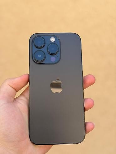 iphone 13 gence: IPhone 14 Pro, 128 GB, Qara, Simsiz şarj, Face ID — 1