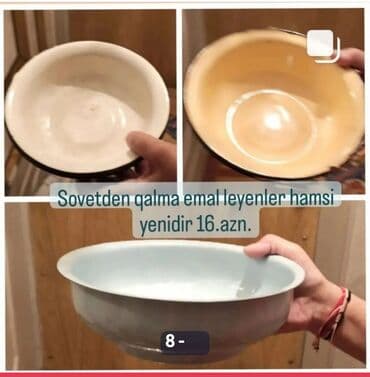 gidrafon qiymetleri: Boşqablar, 1 əd, rəng - Ağ, Rusiya — 7