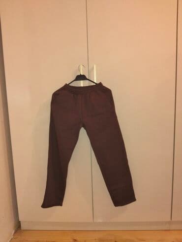 böyük ölçülü kişi ayaqqabısı: Qəhvəyi rəngdə idman dəsti - 2 hissəli: kapüşonlu, fermuarlı svitşot — 3