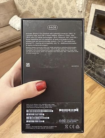 2 ci el iphone kredit: IPhone 11 Pro, Midnight, Face ID — 6