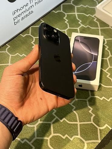 ipona: IPhone 16 Pro, 128 GB, Black Titanium — 9