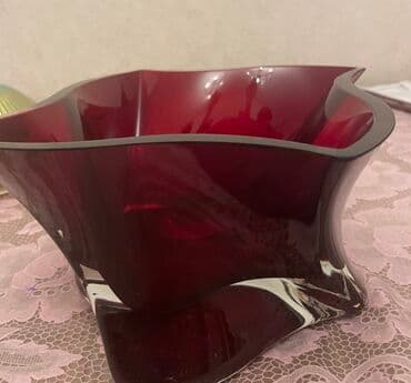 meyve qabı: Meyvə qabı,Türkiyə istehsalı,tünd qırmızı rəngdədir, təzədir — 3