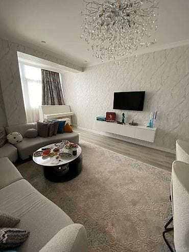 Mənzillər: İcarəyə verilir 3 otaqlı yeni tikili 136 m², İnşaatçılar m — 4