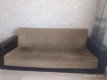 kreditle ev: Divan, İşlənmiş, Bazalı, Süni dəri — 1