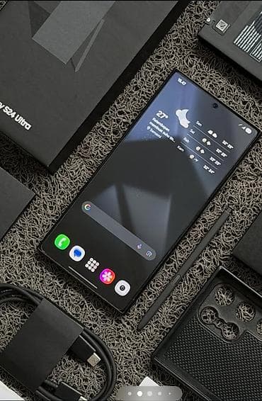 s26 ultra qiymət: Samsung Galaxy S24 Ultra, 256 GB, Zəmanət, İki sim kartlı, Sənədlərlə — 1
