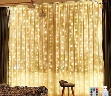 yolka gence: Pərdə işıqları istənilən məkana Bu işıqlar pəncərələrə, divarlara və — 1