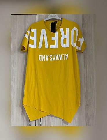 Qadın T-shirt/Tunika Etiketli futbolka(uzun)/tunika ölçü M-L - Rəng — 1