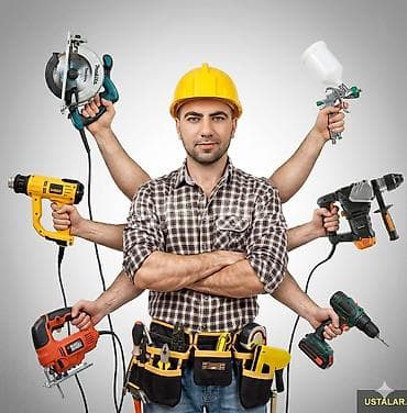 Lesa: MALYAR | ŞPAKLYOVKA | ŞKATUR | SANTEXNİK | ELEKTRİK USTASI | EV TEMİRİ — 1