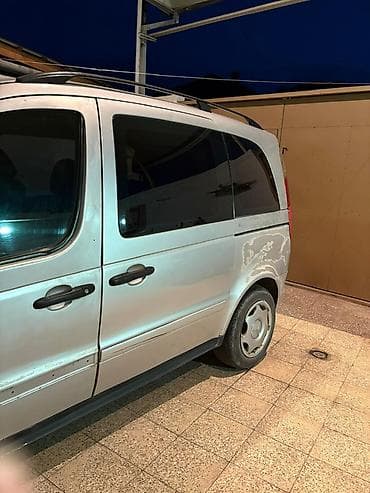 turbo az ford tranzit: Mercedes-Benz Vaneo, gümüşü rəng, miniven/gündəlik ailə avtomobili — 6