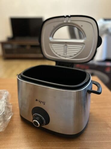 King elektrikli fritöz 1 defe yoxlamaq ucun istifade olunub