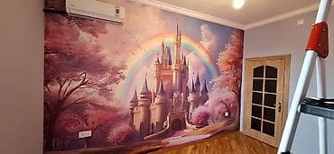 Digər tikinti xidmətləri: Divar kağızı vurulması xidməti - Professional divar kağızı — 5