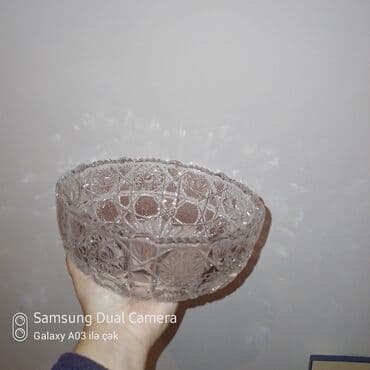 əjdaha meyvəsi qiyməti: Xurustal qedimi meyve qabi 2 ededi 90manat təmiz xurustal — 1