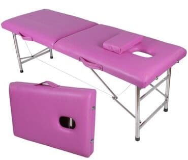 xacmazda masaj: Yeni, Masaj kuşetkası, rəng - Süd rəngi — 1