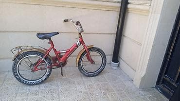 velosibed: İşlənmiş İki təkərli Uşaq velosipedi 16", sürətlərin sayı: 1 — 2