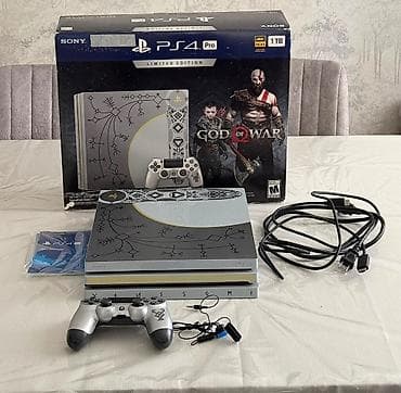 Salam Ps4 pro god of war limited edition 12.00 versiya prafişka olunub — 3