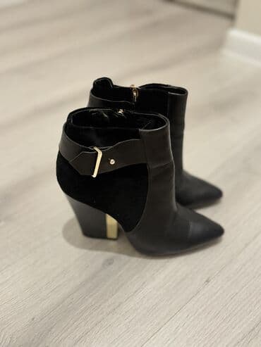 Ölçü: 37, rəng - Qara, İşlənmiş