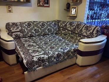 desmal: Künc divan – çarpayı mexanizmi ilə - Model: künc (L-şəkilli) divan - — 4