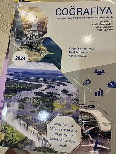 Kitablar və jurnallar: Məhsul: “Coğrafiya” dərs vəsaiti (2024) Xüsusiyyətlər: - Yeni təhsil — 1