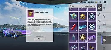 xonca satisi: PUBG Mobile hesabı satılır — zəngin inventar və nadir kosmetikalar — 1