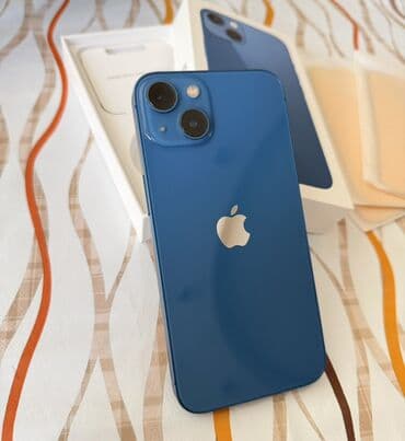 Аудиотехника: IPhone 13, Голубой, Face ID — 1