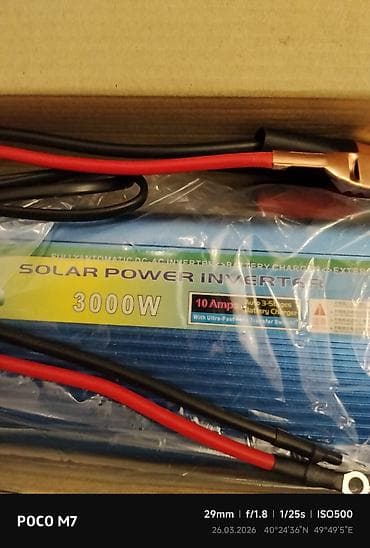 masin cuxolu: Inverter, 1500-3000 Vt, 12 - 220 volt — 2