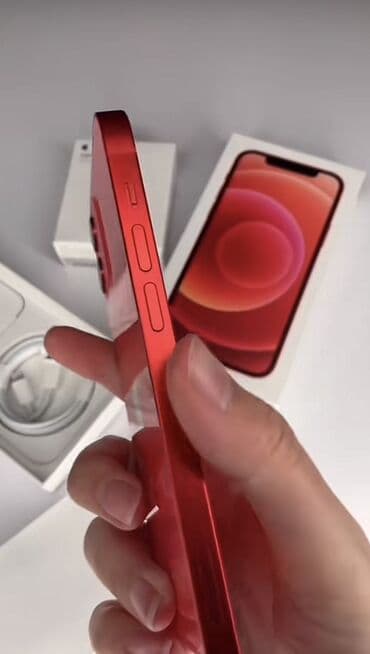 iphone 14 dubayski qiymeti: IPhone 12, 128 GB, Qırmızı, Zəmanət, Simsiz şarj, Face ID — 9
