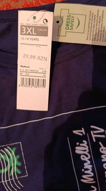 kişi geyimi: Yeni (birka var) BENETTON Ölçü -170sm - 13-14 yaş. ikisi bir yerdə — 5