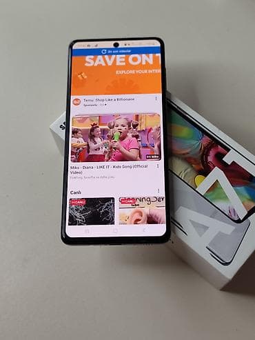 philips xenium 9@9s: Samsung Galaxy A71, 128 GB, rəng - Ağ, İki sim kartlı — 7