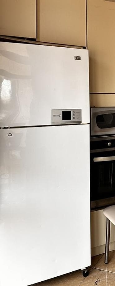 2 qapılı LG Soyuducu Satılır, rəng - Ağ, Təkərli — 1