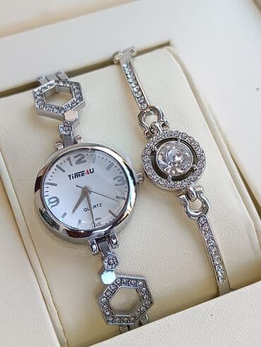 irshad telecom is saatlari: Yeni, Qol saatı, Timex, rəng - Ağ — 18