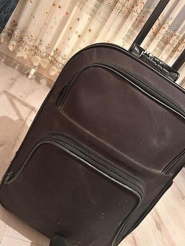 camadan: Səyahət çamadanı – yumşaq korpuslu, tünd rəng - Geniş əsas bölmə və — 2