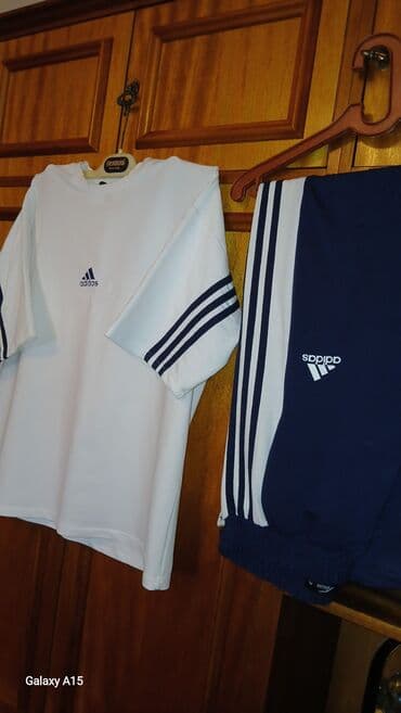 ağ şalvar: İdman dəsti, Adidas, XL — 1